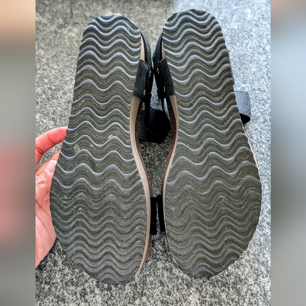 Hokus Pokus Black Jenny Platform Wedge - Picture 5 of 6